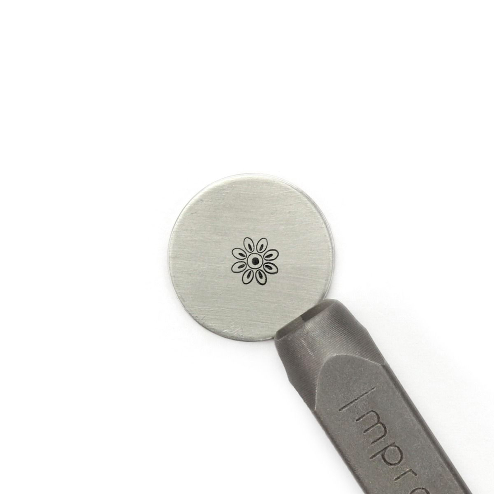 Metal Stamping Tools ImpressArt Floret Metal Design Stamp, 6mm